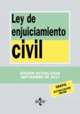 LEY DE ENJUICIAMIENTO CIVIL de MORENO CATENA, VICTOR 
