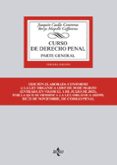 CURSO DE DERECHO PENAL: PARTE GENERAL (3 ED.) de CUELLO CONTRERAS, JOAQUIN 