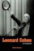 LEONARD COHEN EN ESPAA di MANZANO, ALBERTO 