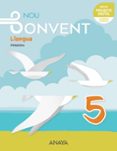 Portada de Llengua 5º Educacio Primaria Nou Bonvent Valencia