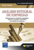 Análisis Integral De Empresas (ebook) - Bresca (profit Editorial)