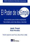 EL PODER DE LO SIMPLE di TROUT, JACK 