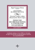 DERECHO DE OBLIGACIONES Y CONTRATOS EN GENERAL de CARRASCO PERERA, ANGEL  CORDERO LOBATO, ENCARNA  MARIN LOPEZ, MANUEL JESUS 