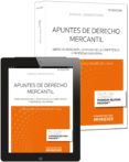 APUNTES DE DERECHO MERCANTIL (PAPEL + E-BOOK) (15 ED.) de BERCOVITZ RODRIGUEZ-CANO, ALBERTO 