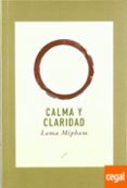 CALMA Y CLARIDAD di MIPHAM, LAMA 