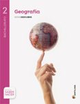 Portada de Geografia 2º Bachillerato + Eva Proyecto Saber Hacer Cast Ed 2016