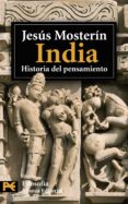 INDIA: HISTORIA DEL PENSAMIENTO di MOSTERIN, JESUS 