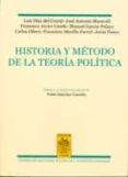 HISTORIA Y METODO DE LA TEORIA POLITICA di VV.AA
