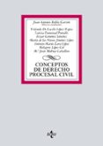 CONCEPTOS DE DERECHO PROCESAL CIVIL de ROBLES GARZON, JUAN ANTONIO 