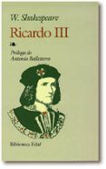 RICARDO III de SHAKESPEARE, WILLIAM 
