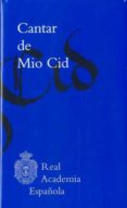 CANTAR DE MIO CID de ANONIMO 