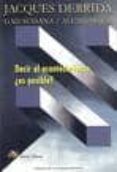 DECIR EL ACONTECIMIENTO,  ES POSIBLE? de DERRIDA, JACQUES 