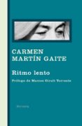 RITMO LENTO de MARTIN GAITE, CARMEN 