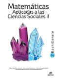 Portada de Matemáticas Aplicadas a las Ciencias Sociales II 2º Bachillerato