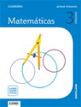 MATEMATICAS 3 EDUCACION PRIMARIA CUADERNO 1 SABER HACER CONTIGO ED 2018 di VV.AA. 