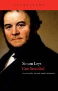 CON STENDHAL de LEYS, SIMON 