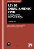 LEY DE ENJUICIAMIENTO CIVIL Y LEGISLACION COMPLEMENTARIA 17 EDIC ION di VV.AA. 
