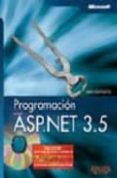 PROGRAMACION ASP.NET 3.5 (INCLUYE CD) (MANUALIDADES TECNICOS) de ESPOSITO, DINO 