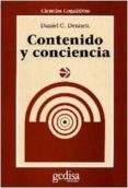 CONTENIDO Y CONCIENCIA de DENNET, DANIEL C. 
