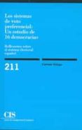 LOS SISTEMAS DE VOTO PREFERENCIAL: UN ESTUDIO DE 16 DEMOCRACIAS di VV.AA