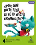 Portada de Proyecto: Viaje al centro de la curiosidad. Conocimiento del Medio 4. Trimestres