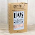 KIT PARA SER FELIZ COMO UNA PERDIZ (CONTIENE LIBRO COSAS NO ABURR IDAS PARA SER FELIZ, BOLSA, SOBRES Y POSTALES) de MR. WONDERFUL 