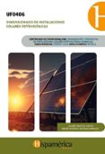Uf0406 Dimensionado De Instalaciones Solares Fotovoltaicas Por Maria Eugenia Santana, Tapa Blanda