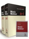 DICCIONARIO USO DEL ESPAOL (3 ED + DVD) di MOLINER, MARIA 