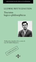 TRACTATUS LOGICO-PHILOSOPHICUS de WITTGENSTEIN, LUDWIG 