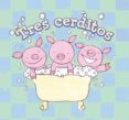 TRES CERDITOS (LIBROS PARA DENTRO Y FUERA DEL AGUA) di VV.AA. 