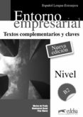 ENTORNO EMPRESARIAL - TEXTOS COMPLEMENTARIOS Y CLAVES di PRADA, MARISA DE 