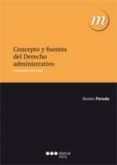 CONCEPTO Y FUENTES DEL DERECHO ADMINISTRATIVO (2 ED.) de PARADA VAZQUEZ, RAMON 