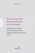 TEORA Y PRCTICA DEL APRENDIZAJE-SERVICIO EN LA UNIVERSIDAD di VV.AA. 