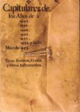 ACTAS CAPITULARES DE LA CATEDRAL DE CUENCA (1447-1453) di VV.AA