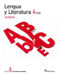 Portada de LENGUA Y LITERATURA AVANZA 4 ESO LOS CAMINOS DEL SABER