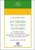 LOS ERRORES DE LA VIEJA ECONOMIA de RALLO, JUAN RAMON 