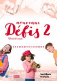 Portada de Nouveaux Defis 2 Cahier + Cod Acceso