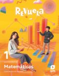 Portada de Matemáticas 1º ESO Proyecto Revuela Madrid Ed 2022