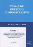 TEMAS DE DERECHO ADMINISTRATIVO, TOMO I di VV.AA. 