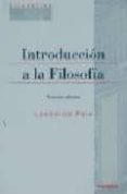 INTRODUCCION A LA FILOSOFIA (3 ED.) de POLO, LEONARDO 