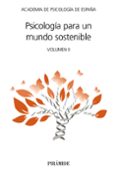 PSICOLOGA PARA UN MUNDO SOSTENIBLE di VV.AA. 