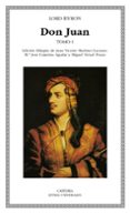 DON JUAN (TOMO I) (CANTOS I-V) (ED. BILINGE INGLES-ESPAOL) de GEORGE GORDON BYRON, BARON 