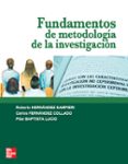 FUNDAMENTOS DE LA METODOLOGIA DE LA INVESTIGACION de HERNANDEZ SAMPIERI, ROBERTO 