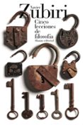 CINCO LECCIONES DE FILOSOFIA de ZUBIRI, XAVIER 