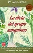 LA DIETA DEL GRUPO SANGUINEO di ZITTLAU, JRG 