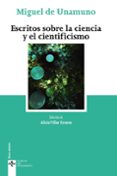 ESCRITOS SOBRE LA CIENCIA Y EL CIENTIFICISMO de UNAMUNO, MIGUEL DE 