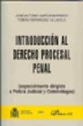 INTRODUCCION AL DERECHO PROCESAL PENAL di GARCIA BORREGO, JOSE ANTONIO  FERNANDEZ VILLAZALA, TOMAS 
