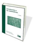 INTRODUCCIN A LAS MATEMTICAS di MACHIN MORENO, MARIA 