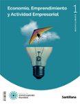 Portada de Economía Emprendimiento y Actividad Empresarial 1º Bachillerato Constr