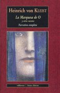 LA MARQUESA DE O Y OTROS CUENTOS de KLEIST, HEINRICH VON 